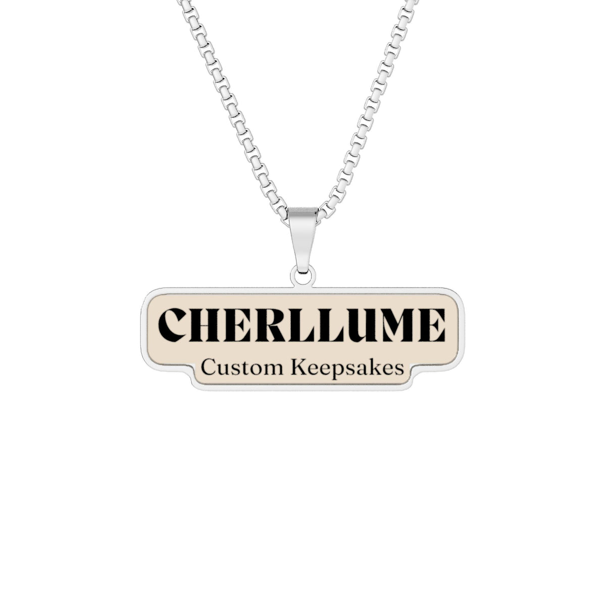 Custom Photo Necklace Pendant