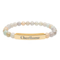 Grounded in You — Engravable Stone Stretch Bracelet