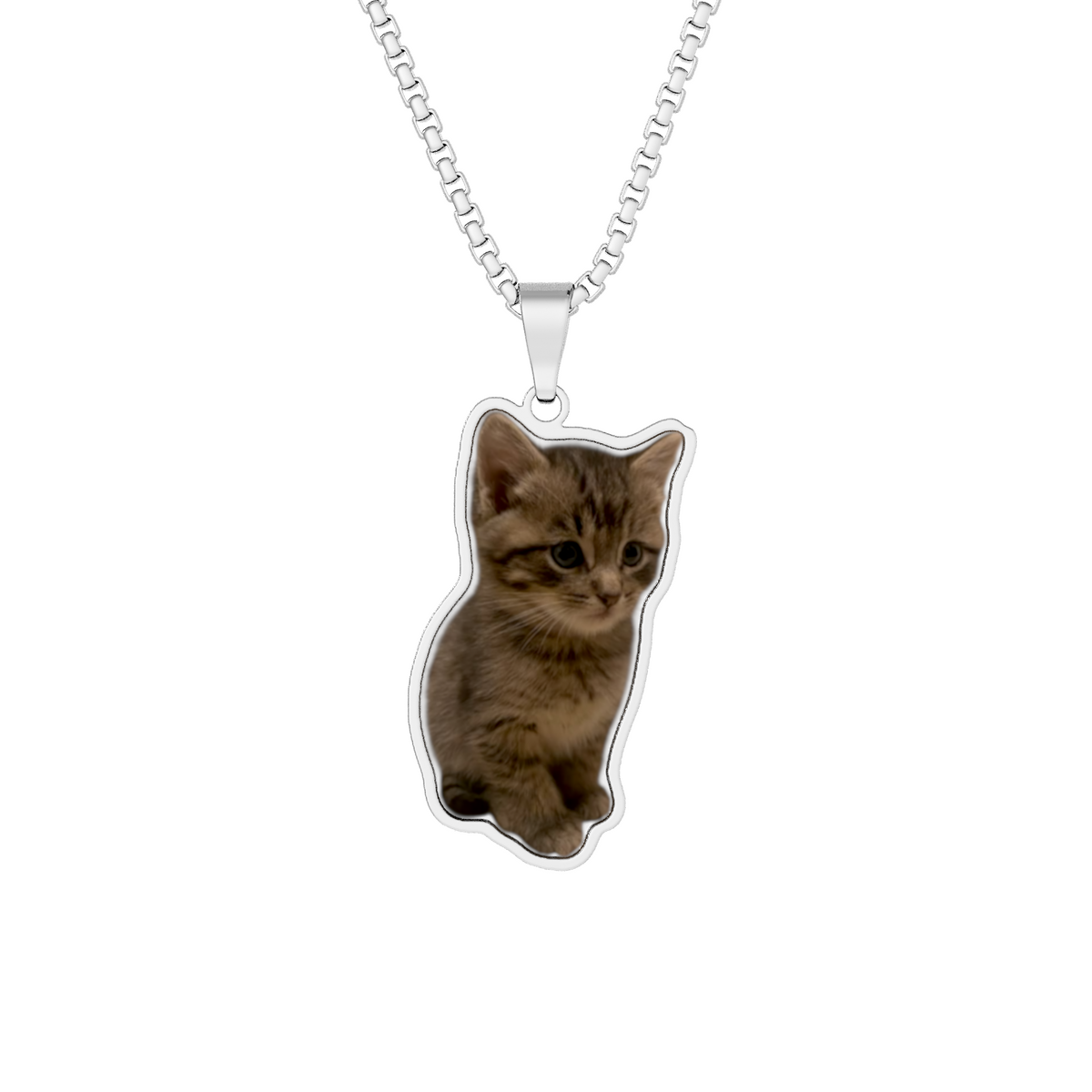 Custom Photo Necklace Pendant
