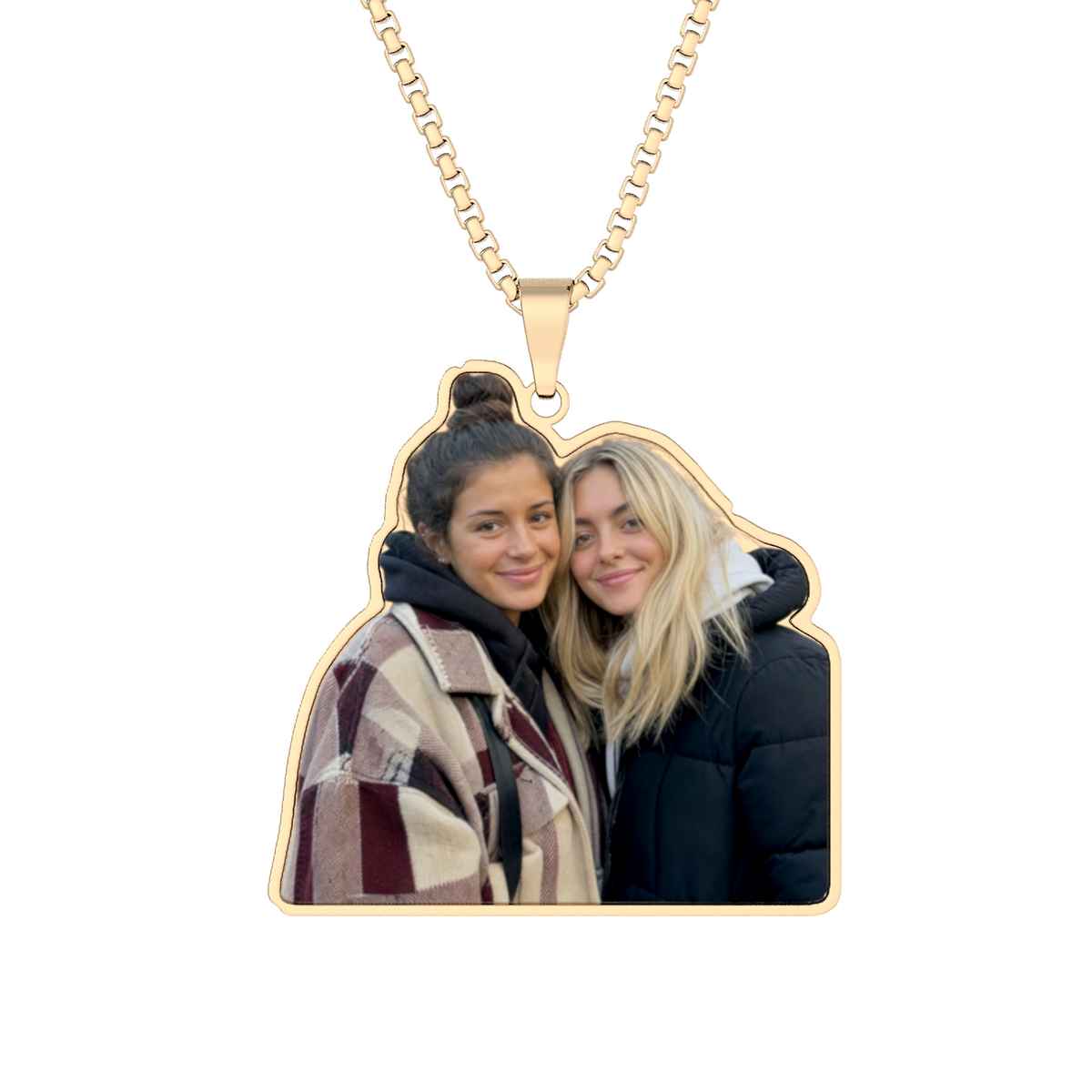 Custom Photo Necklace Pendant