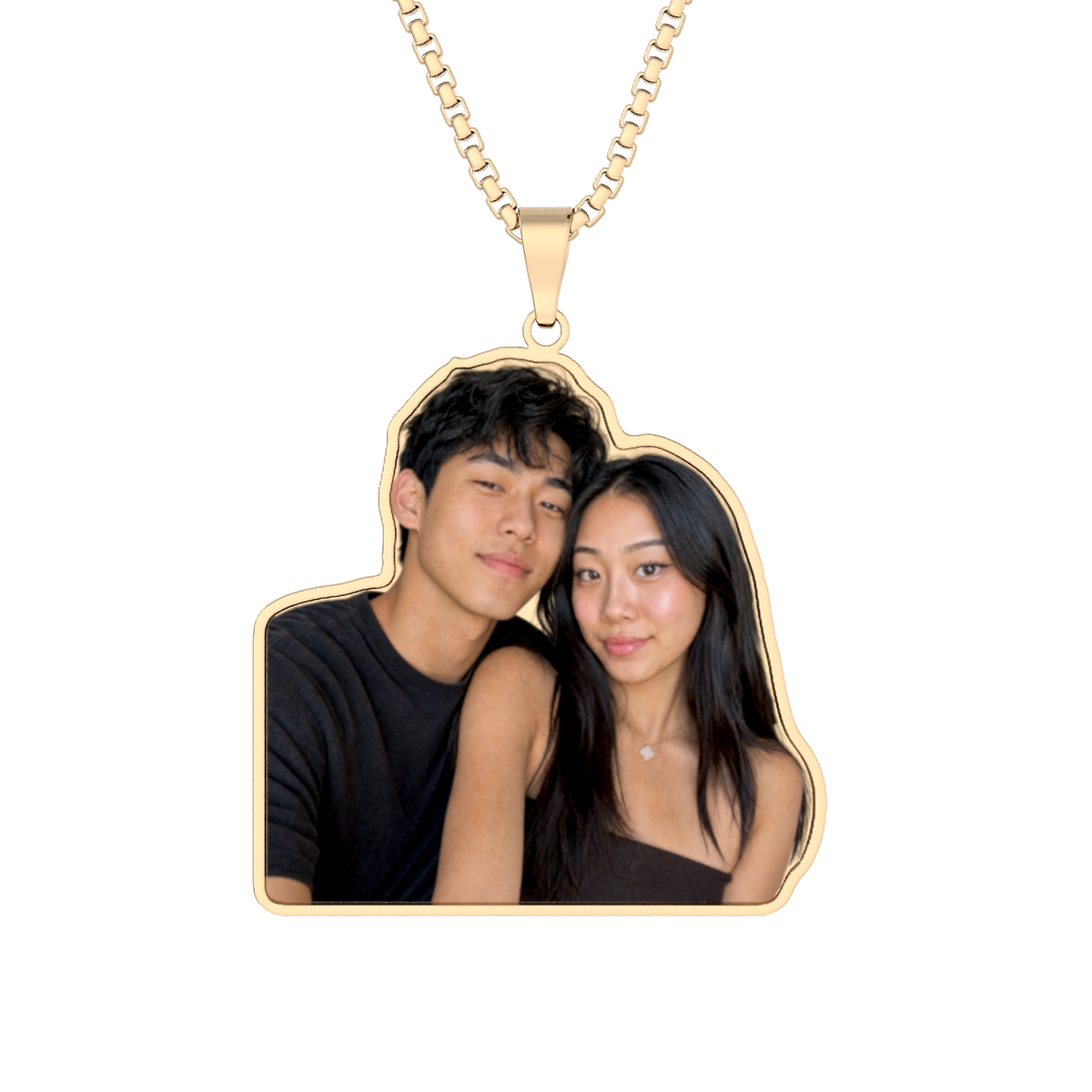 Custom Photo Necklace Pendant