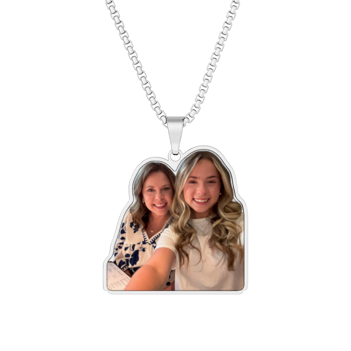 Custom Photo Necklace Pendant
