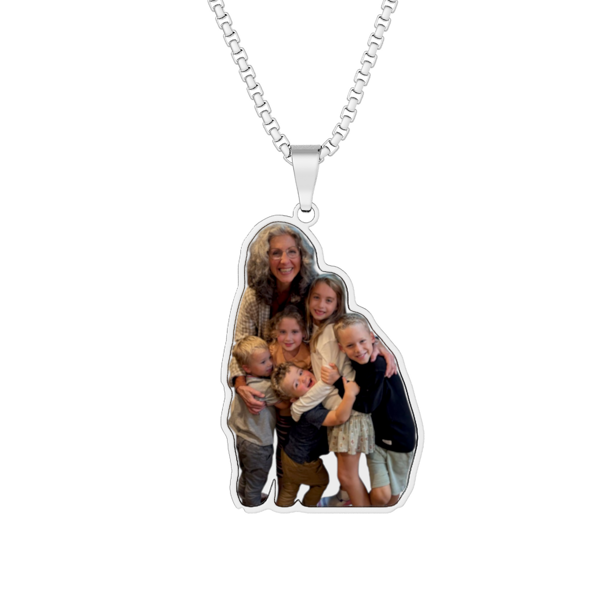 Custom Photo Necklace Pendant