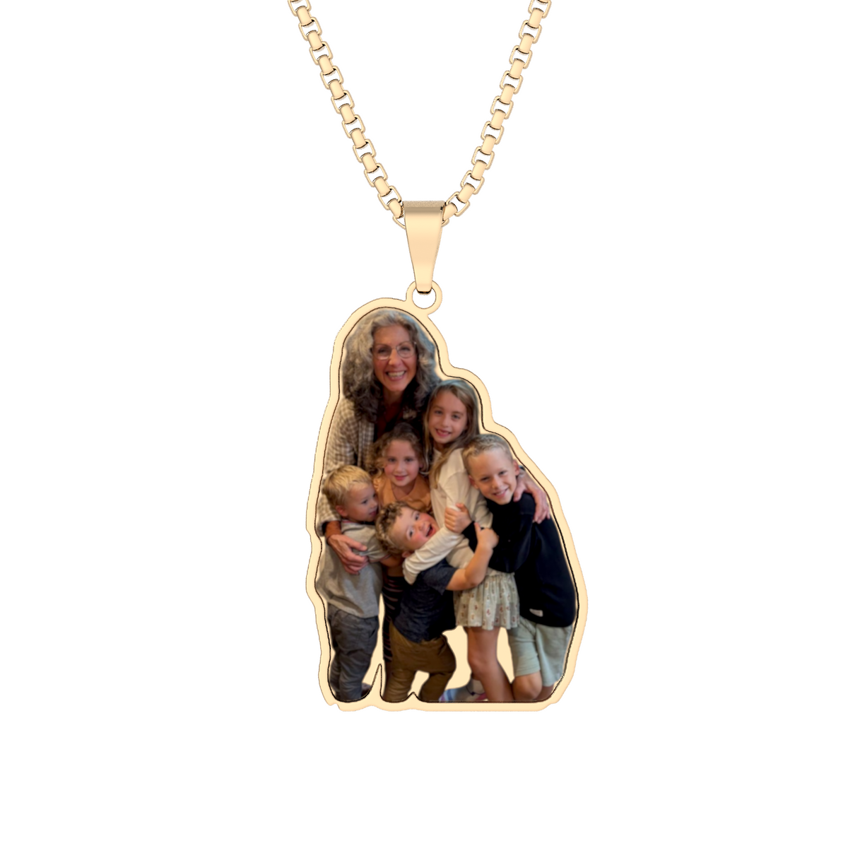 Custom Photo Necklace Pendant