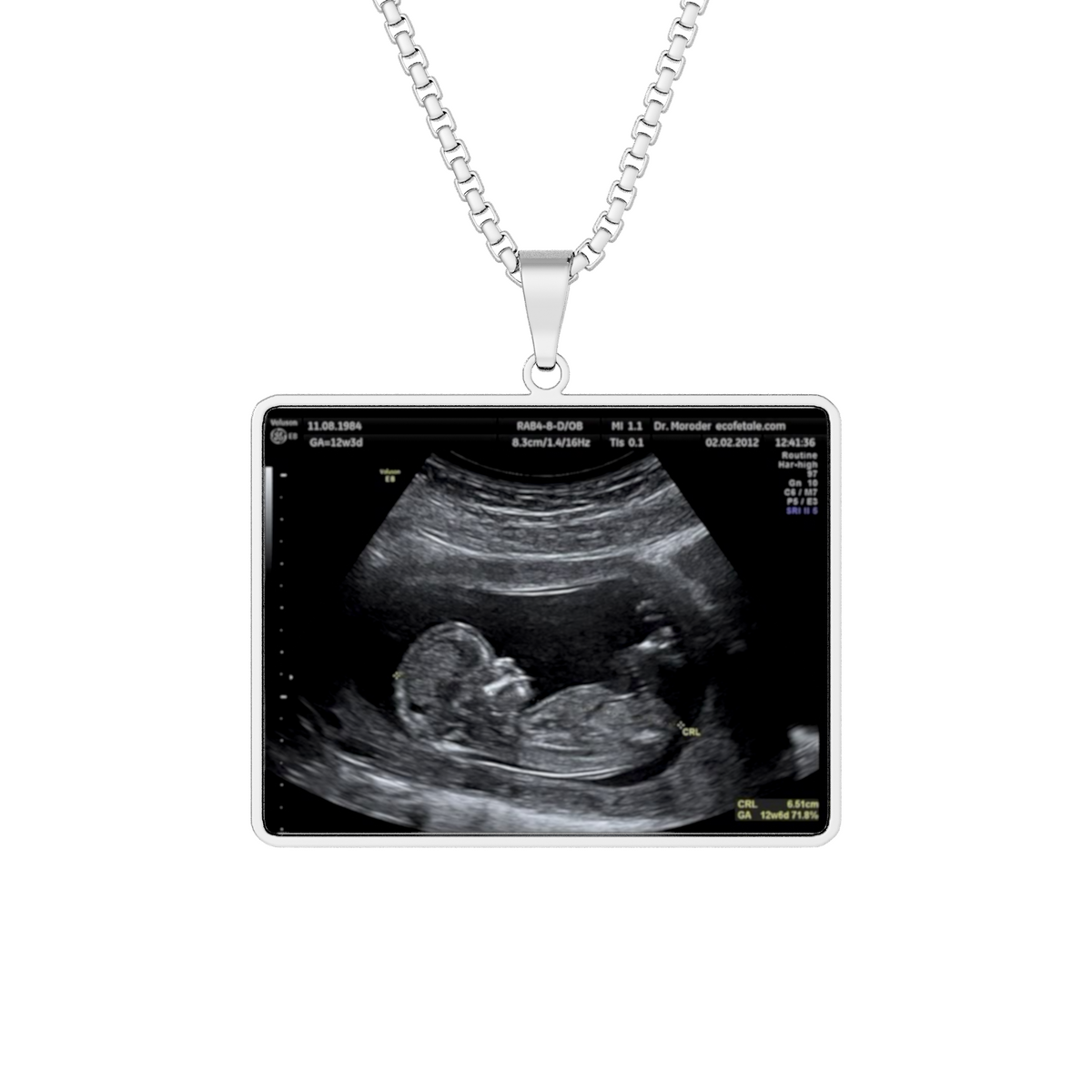 Custom Photo Necklace Pendant